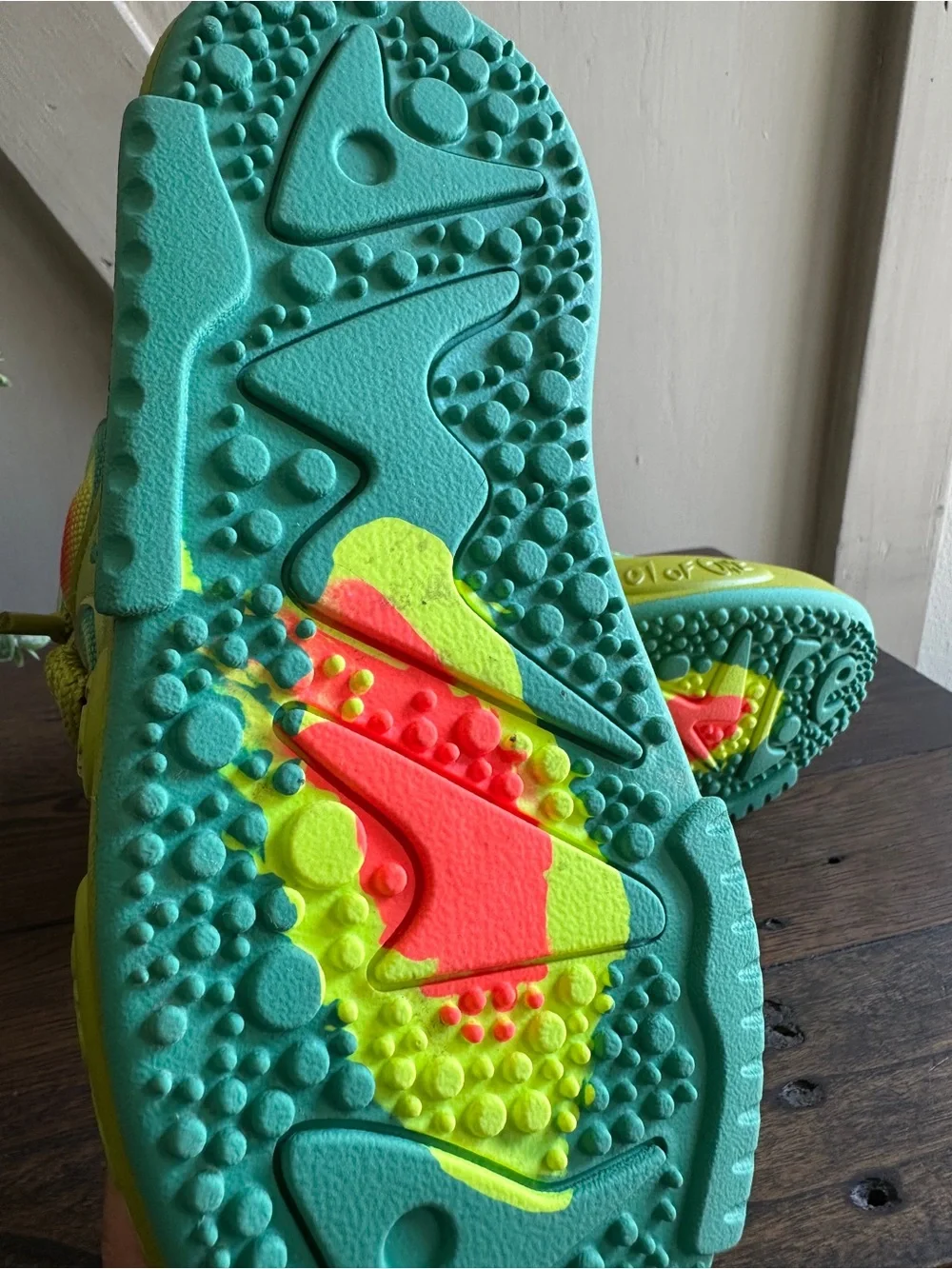 PUMA LaFrancé Heatmap LaMelo Ball Lime Green Platform Sneakers Men’s 4.5 EU 36